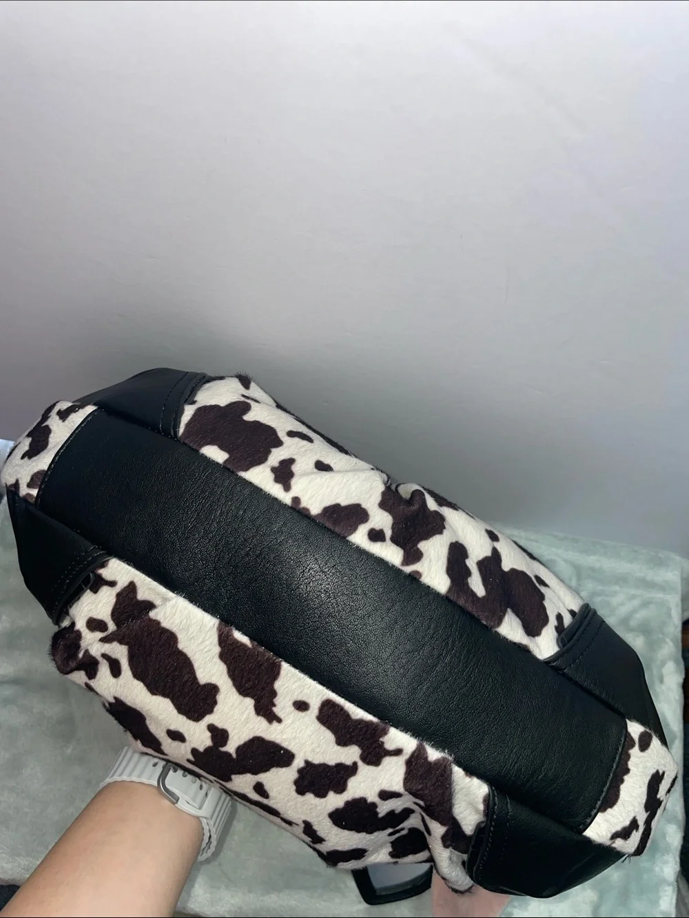 NWT Juicy Couture ‘Juicy Romance’ Cow Hobo